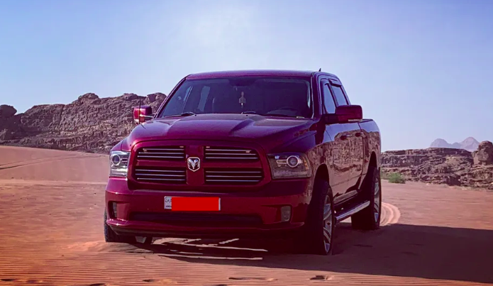 دودج رام RAM هيمي Sport 2015 من المالك جمرك جديد