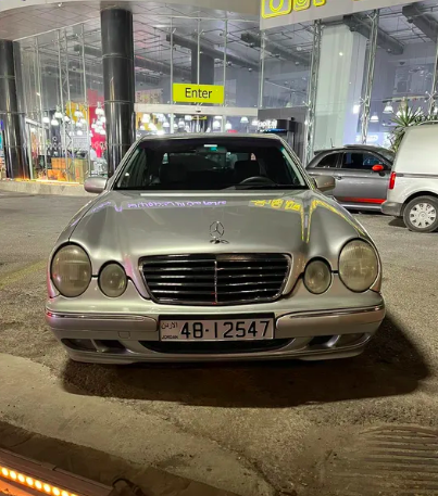 مرسيدس E200موديل 2000 فل كامل