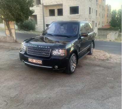 رنج روفر فل اضافات لون اسود موديل Rang rovar vogue 2010