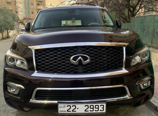 انفينتي QX80 موديل 2016 للبيع اقساط
