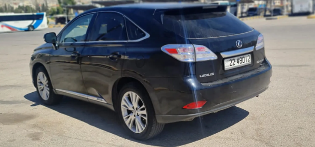 ليكزس RX450h موديل 2010 وارد الوكالة نخب النخب بطارية جديدة مكفولة سنتين