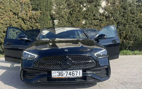 مرسيدس C200 AMG موديل 2022 ماشية 3000 فقط