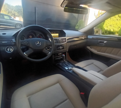 مرسيدس E 200 وارد الوكالة قاطعة مسافة 35 الف كيلو فقط