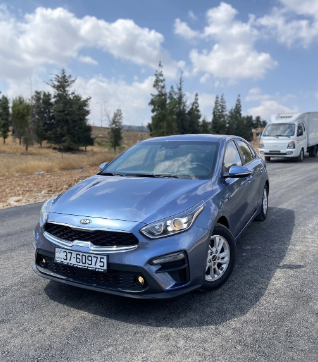 كيا ازرق سماوي فحص كامل وارد كوري جمرك جديد كلين تايتل وعداد قليل