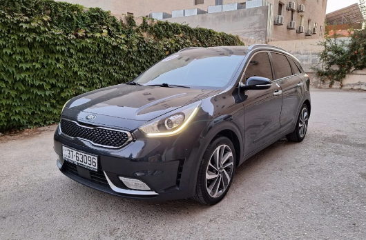 كيا نيرو هايبرد 2018 فل كامل وارد كوري فحص كامل7جيد جمرك جديد