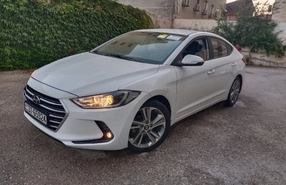 هيونداي افانتي 2018 AD بصمه فحص كامل7جيد جمرك جديد