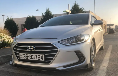 هيونداي افانتي 2018, فل ما عدا الفتحة , فحص كامل, لقطة