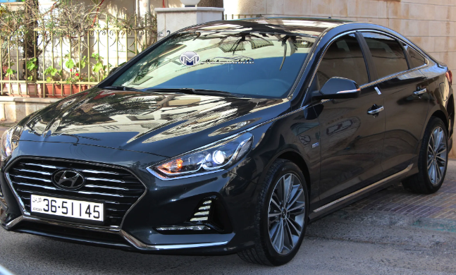 سوناتا وارد كوريا 2018، هايبرد، فحص كامل، استخدام شخصي، لون فيراني مميز