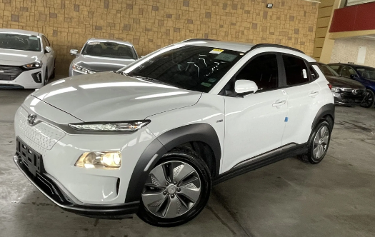 هيونداي كونا كهرباء داخل ابيض فحص كامل 2019 بطارية 32 كواط فل برجكتر بدفعة 2700 على بندار