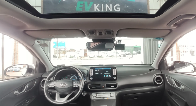 هيونداي كونا كهرباء Q Premium Kona electric ((2019)) اعلى صنف مصنوع مع فتحة