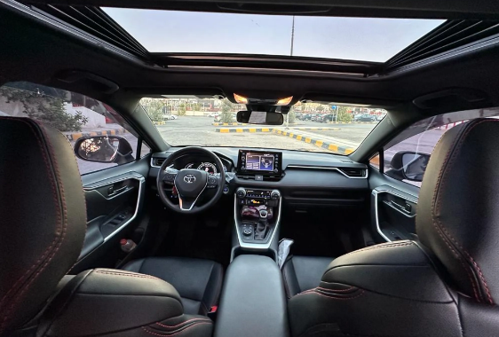 اجمل سياره يابانيه تويوتا راف فور بلج ان دفع رباعي2021 فحص كامل لون اسود