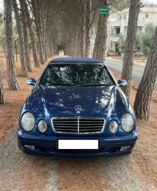 مرسيدس CLK 200 موديل 2001 كشف بحالة ممتازة