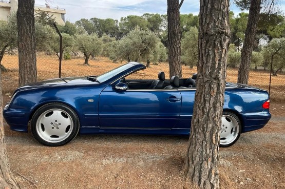 مرسيدس CLK 200 موديل 2001 كشف بحالة ممتازة