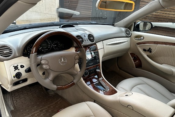 مرسيدس CLK200 موديل 2006 وارد غرغور بحالة الوكالة