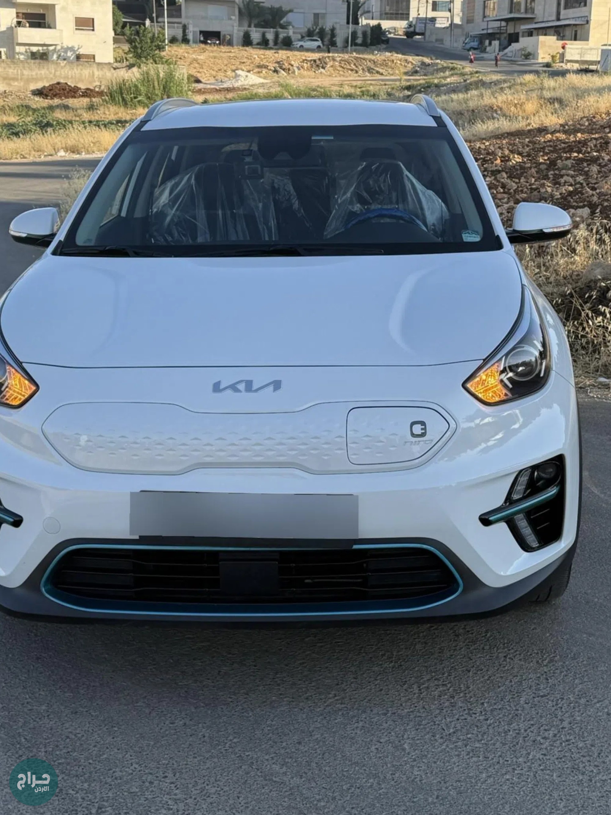 كيا نيرو ⁦KIA⁩ ⁦Niro⁩ ⁦EV⁩ الكهربائية بالكامل فل اعلى صنف فحص كامل وارد كوري⁦2022⁩جمرك جديد كاش او اقساط