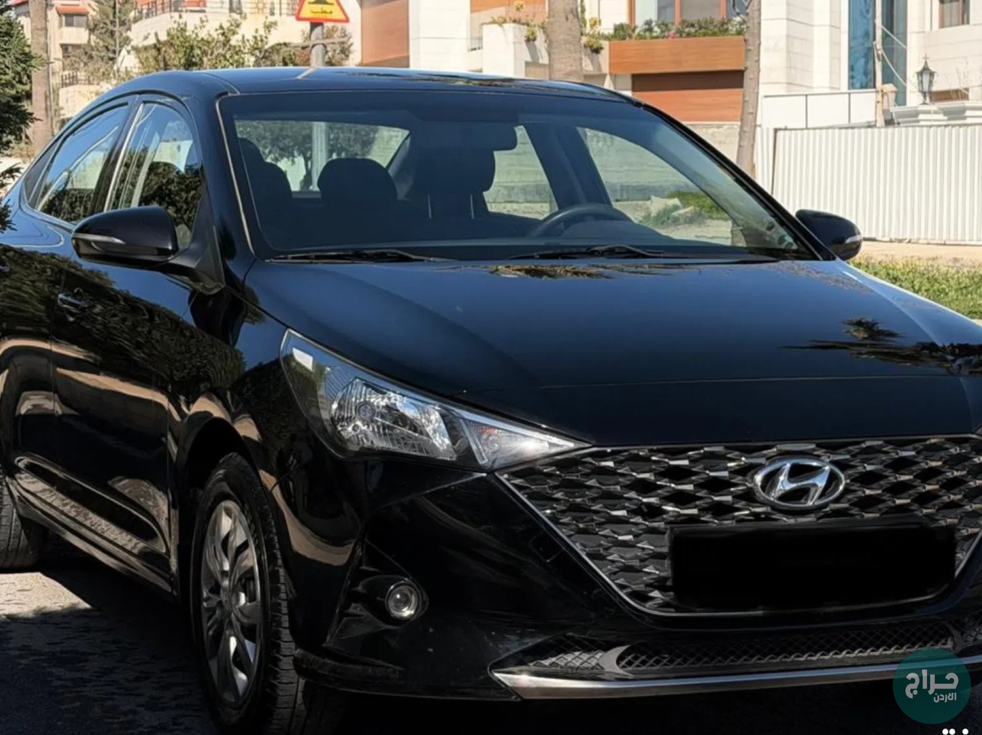 هيونداي أكسنت موديل ⁦2022⁩ لون أسود ملوكي وارد الوكالة و بحالة الوكالة