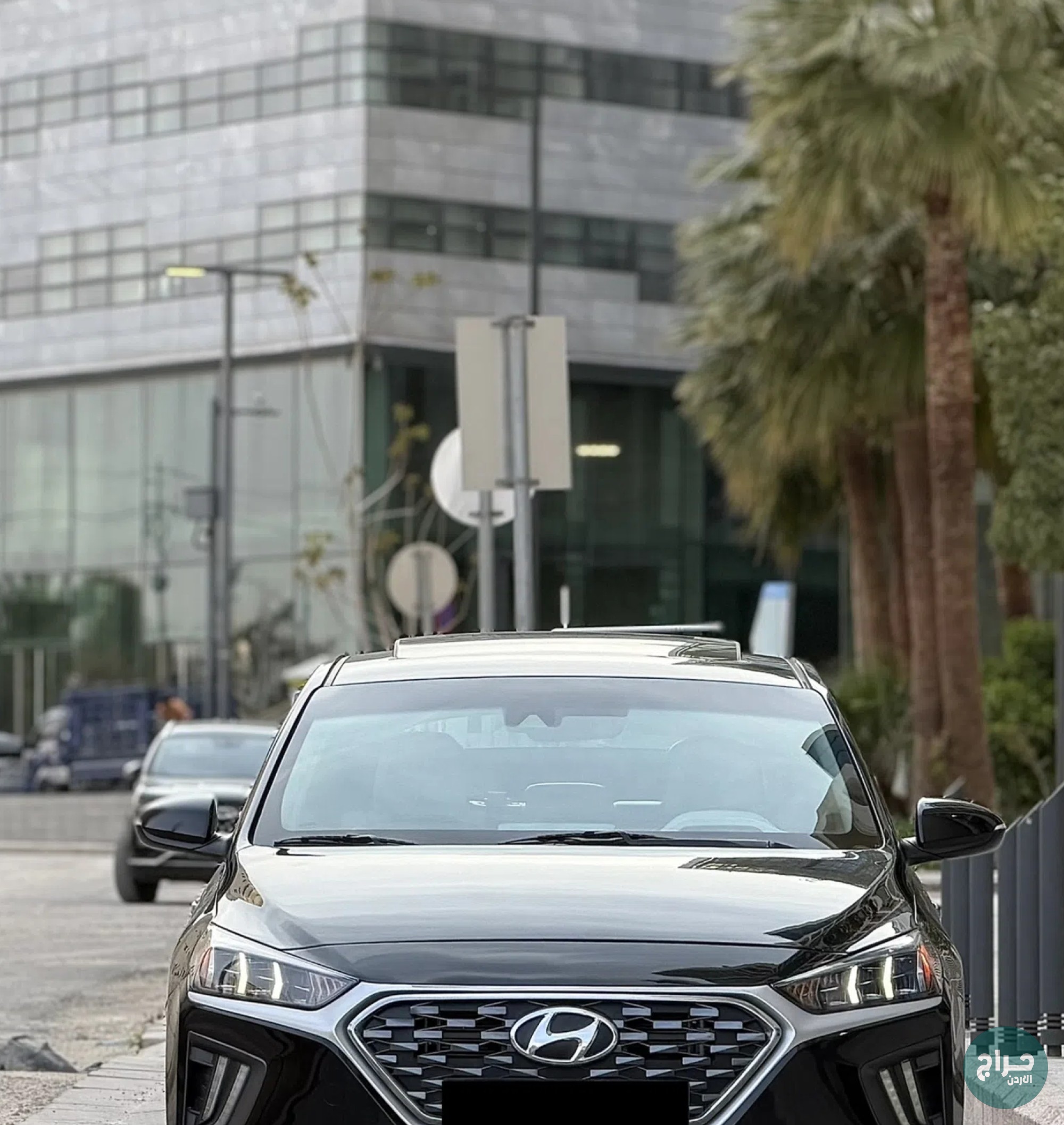 هيواندي ايونيك ⁦2020⁩ لون اسود مميزه فحص كامل كرت ابيض فل الفل اعلى صنف جميع الاضافات عداد ⁦40⁩ الف