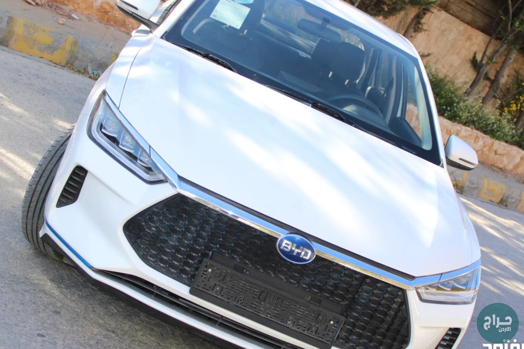 بي واي دي عداد ⁦Byd⁩ ⁦e3⁩ ⁦2020⁩فحص كامل (⁦8000km⁩)بطارية كبيرة فل اضافات