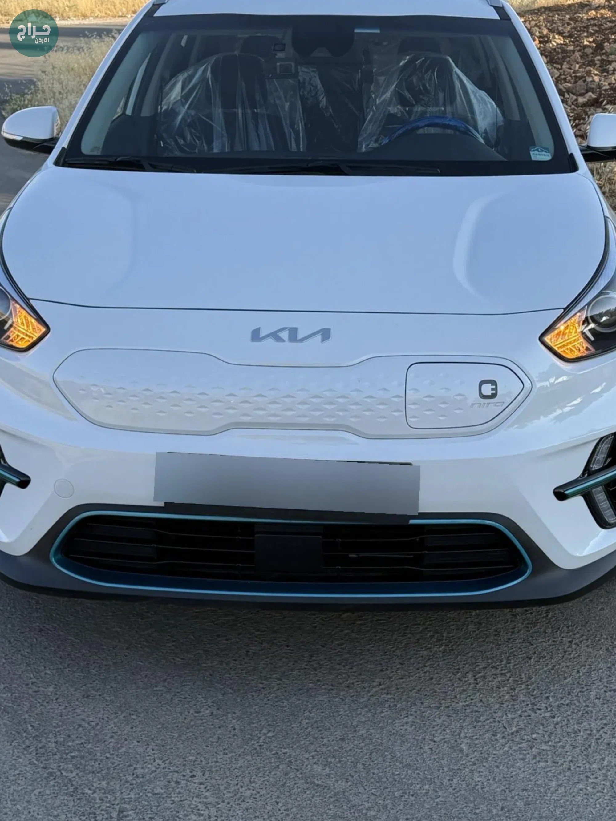 كيا نيرو ⁦KIA⁩ ⁦Niro⁩ ⁦EV⁩ الكهربائية بالكامل فل اعلى صنف فحص كامل وارد كوري⁦2022⁩جمرك جديد كاش او اقساط